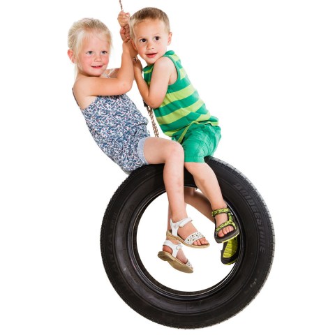 tyre swing seat single vertical